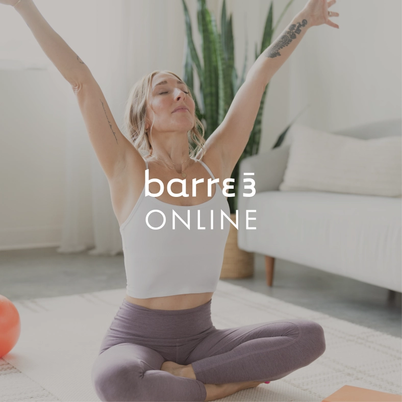 barre3 Online · clases on-demand desde casa